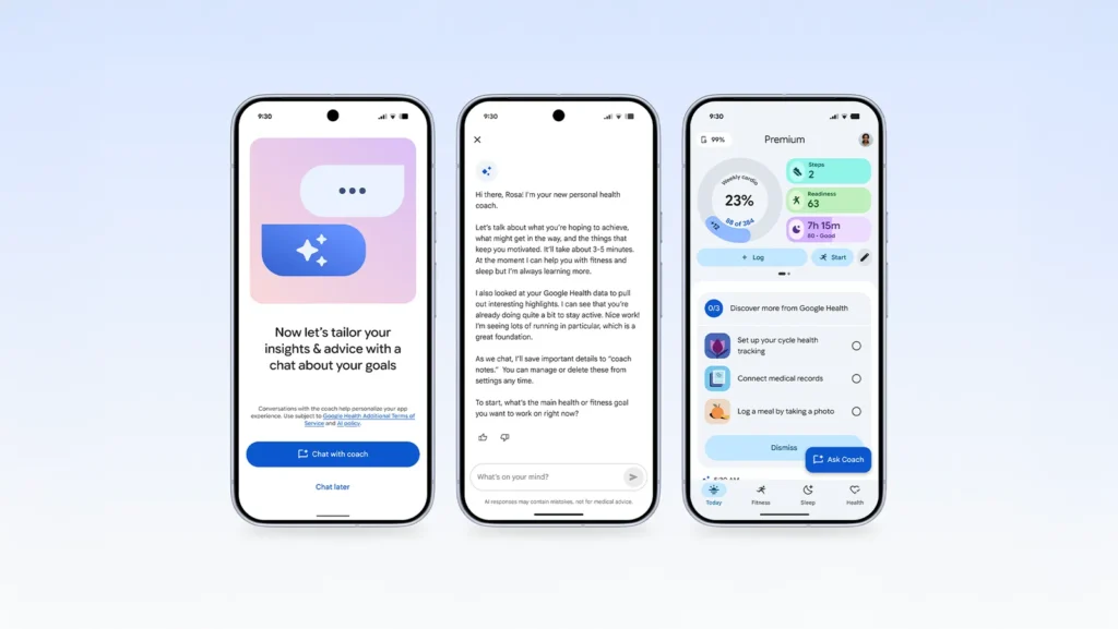 Google Health Coach